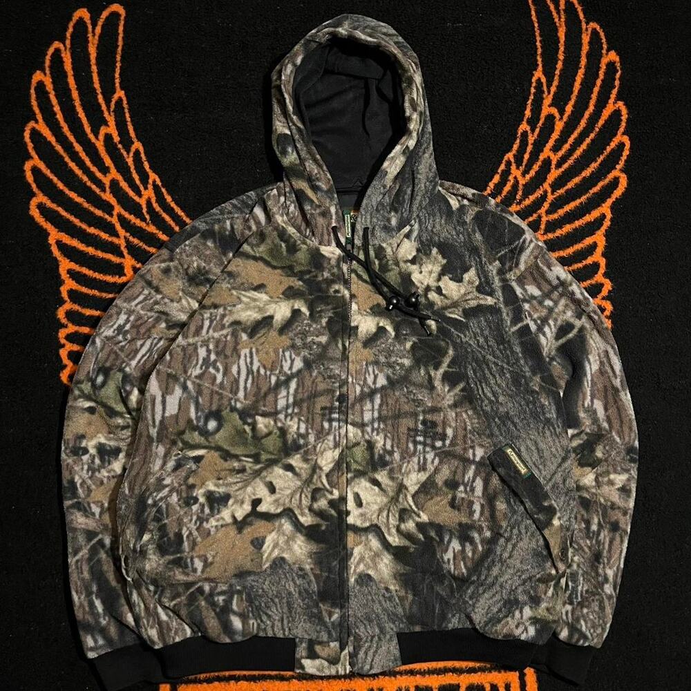 Remington woods camo zip up